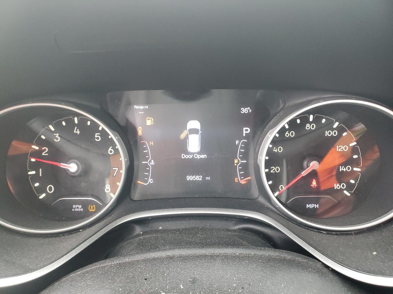 2018 Jeep Compass VIN 3C4NJDCBXJT415628 Copart auction photo, rear end / front end damage thumbnail 9