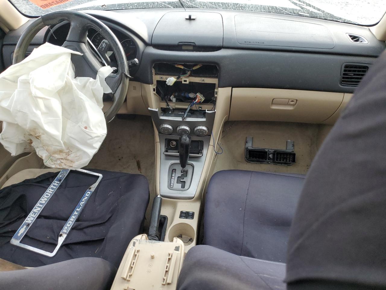2008 Subaru Forester VIN JF1SG656X8H727587 Copart auction photo, rollover damage thumbnail 8