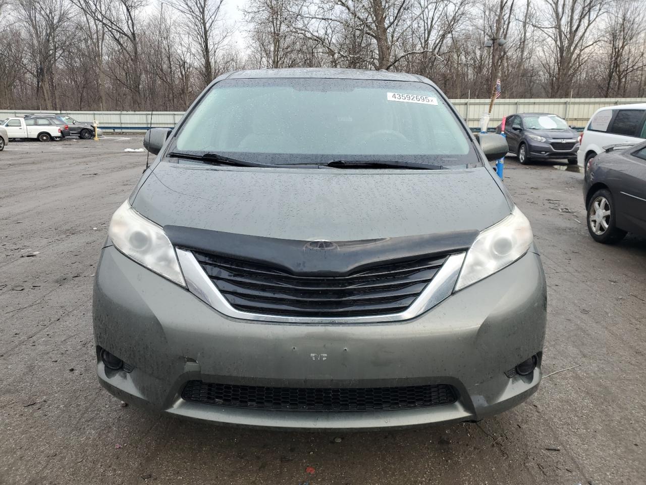 2014 Toyota Sienna VIN 5TDKK3DC3ES518035 Copart auction photo, side / rear end damage thumbnail 5