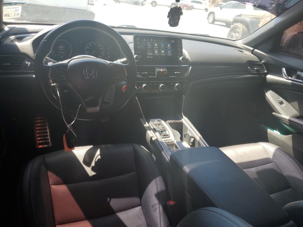 2020 Honda Accord VIN 1HGCV2F30LA020969 Copart auction photo, rear end damage thumbnail 8