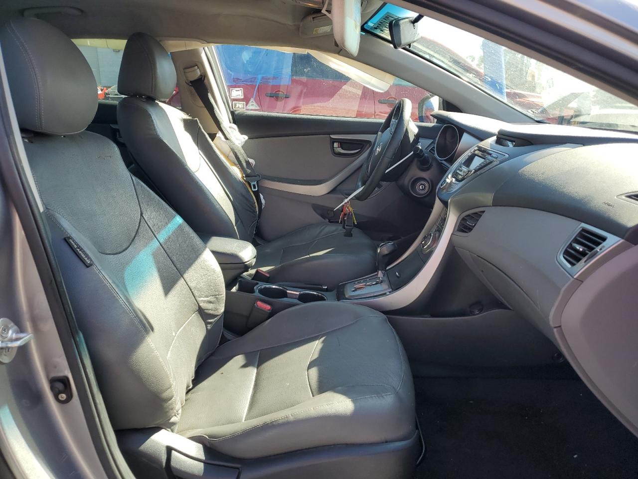 2013 Hyundai Elantra VIN KMHDH4AE2DU564514 Copart auction photo, side damage thumbnail 7