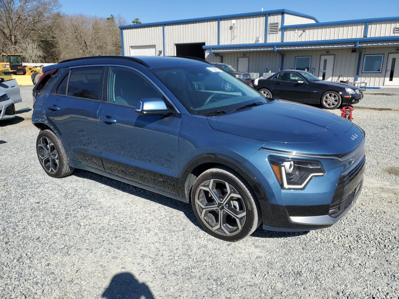 2023 KIA Niro VIN KNDCR3LE4P5036525 Copart auction photo, rear end / side damage thumbnail 4