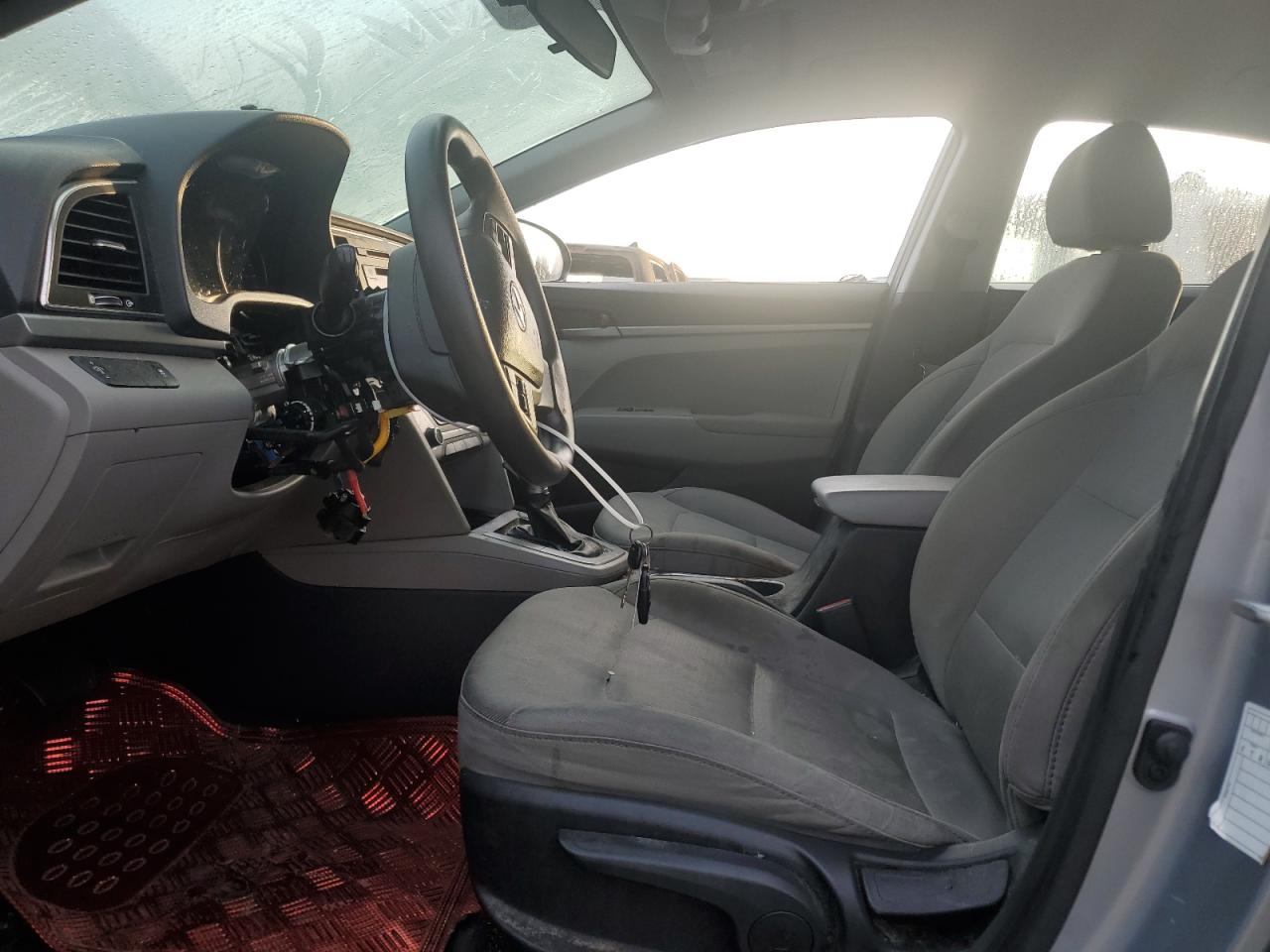 2017 Hyundai Elantra VIN 5NPD74LF4HH164404 Copart auction photo, vandalism damage thumbnail 7