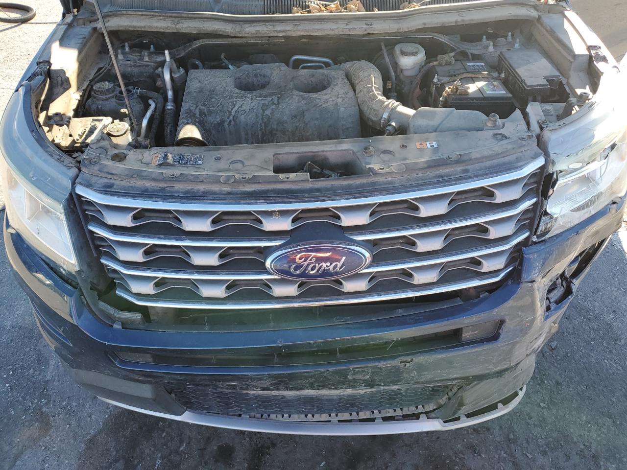 2017 Ford Explorer VIN 1FM5K7DH5HGB22084 Copart auction photo, front end damage thumbnail 13