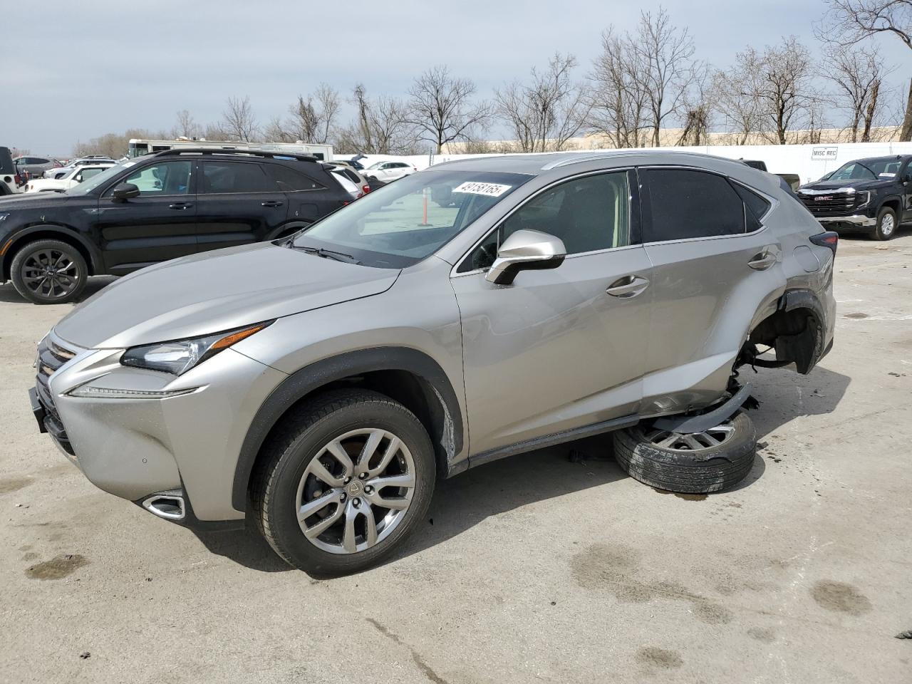 2016 Lexus NX VIN JTJBARBZ7G2074372 - Copart auction photo