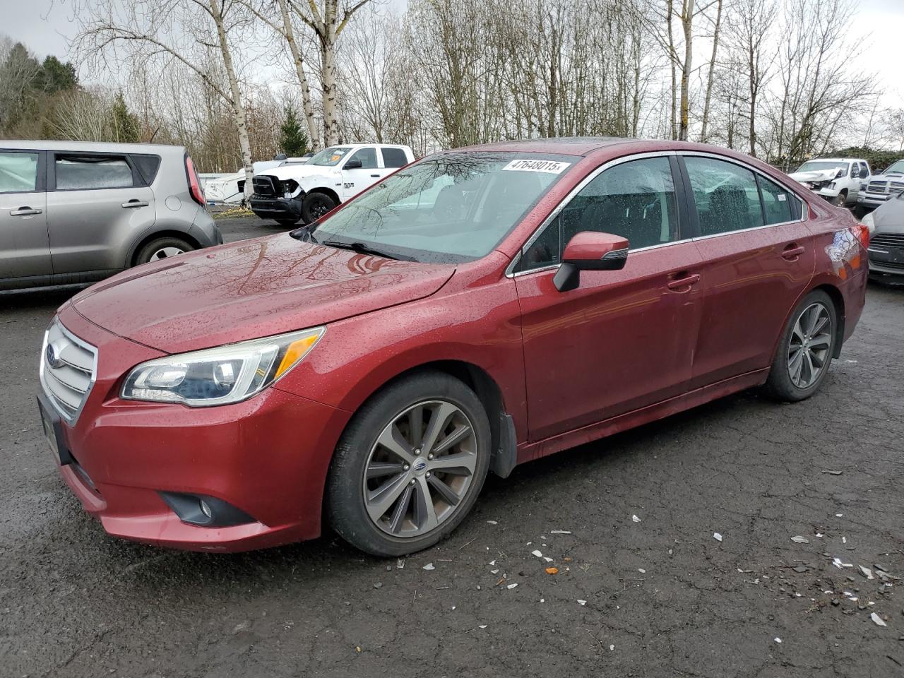 2016 Subaru Legacy VIN 4S3BNAN67G3032482 - Copart auction photo
