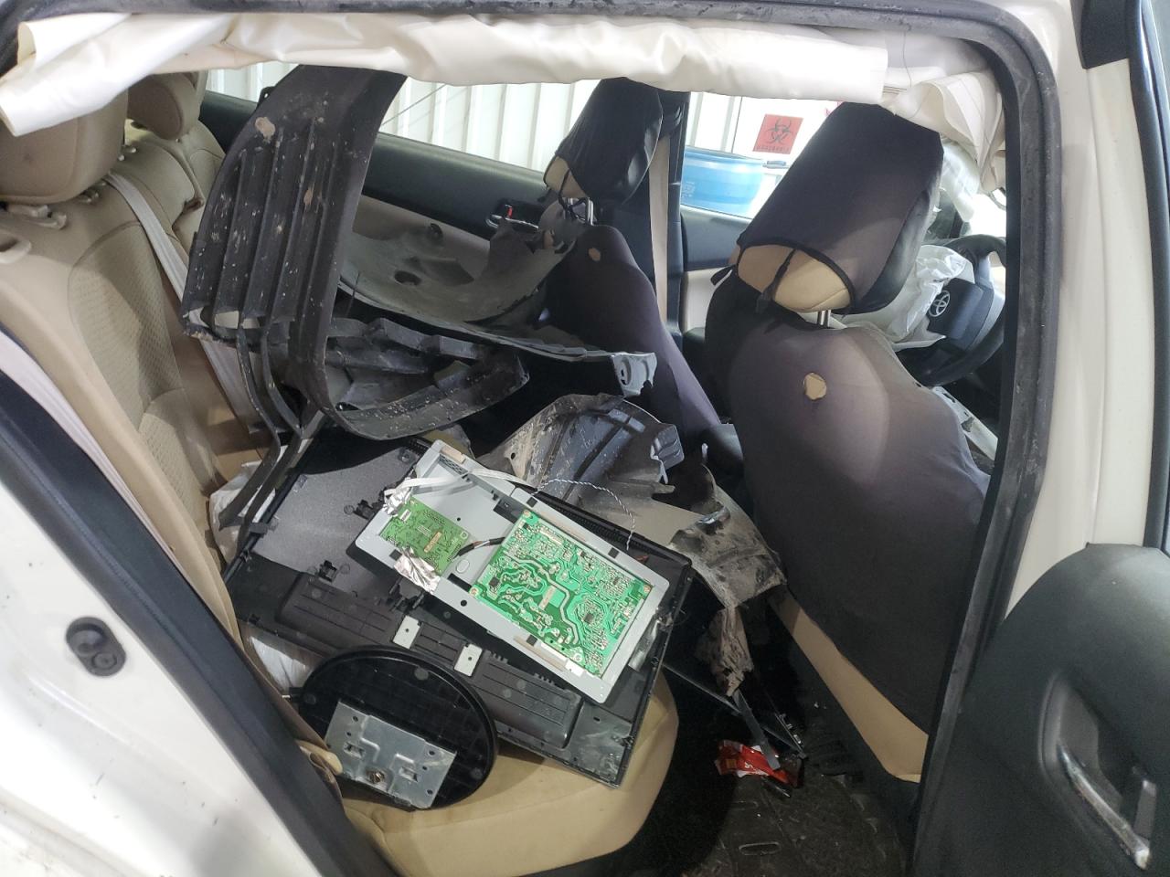 2020 Toyota Prius VIN JTDKARFU6L3122336 Copart auction photo, all over / rear end damage thumbnail 10