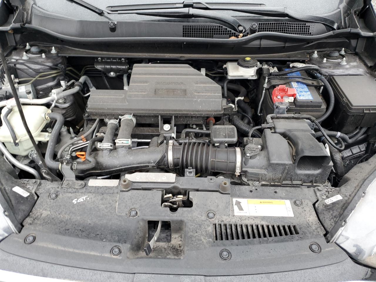 2021 Honda CR-V VIN 5J6RW2H50ML021060 Copart auction photo, rear end / side damage thumbnail 12