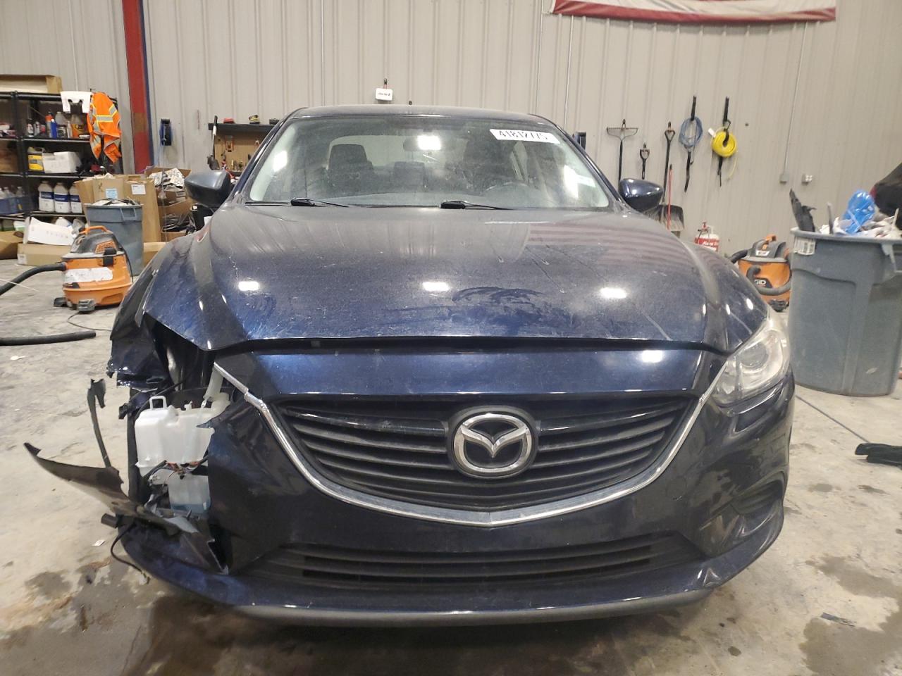 2015 Mazda 6 VIN JM1GJ1V57F1198181 Copart auction photo, front end damage thumbnail 5