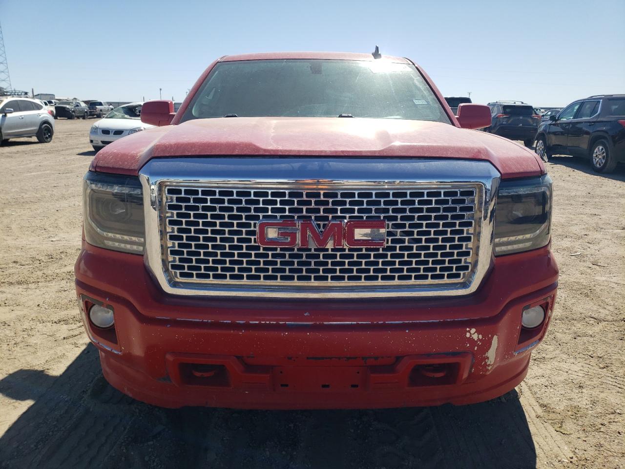2015 GMC Sierra VIN 1GTV2UEC4FZ323823 Copart auction photo, rear end damage thumbnail 5
