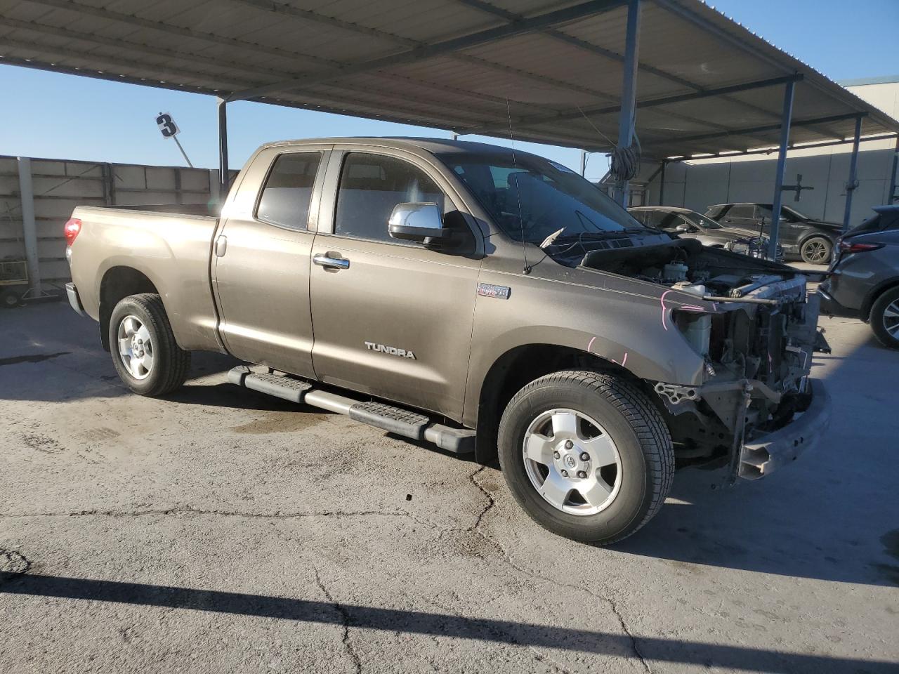 2008 Toyota Tundra VIN 5TFBV58168X082212 Copart auction photo, front end / minor dent/scratches damage thumbnail 4