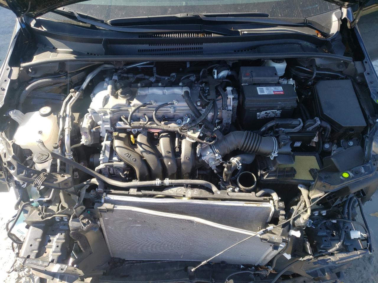2022 Toyota Corolla VIN 5YFEPMAE3NP379902 Copart auction photo, front end / minor dent/scratches damage thumbnail 11