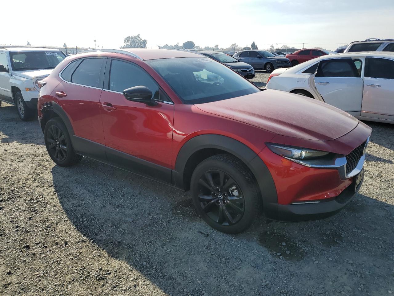 2024 Mazda CX-30 VIN 3MVDMBBM3RM630783 Copart auction photo, side / rear end damage thumbnail 4