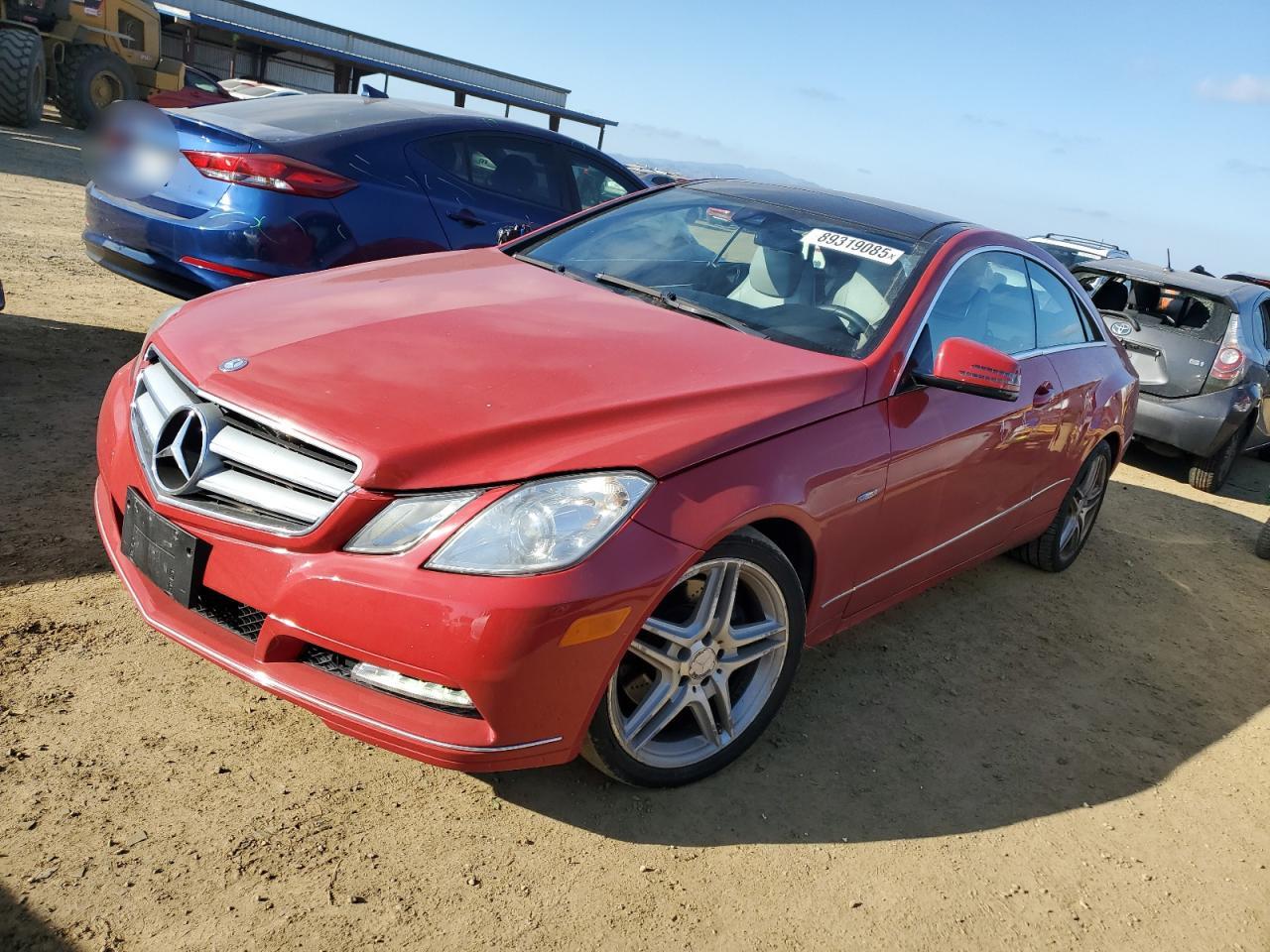 2012 Mercedes-Benz E-klasse VIN WDDKJ5KB7CF156416