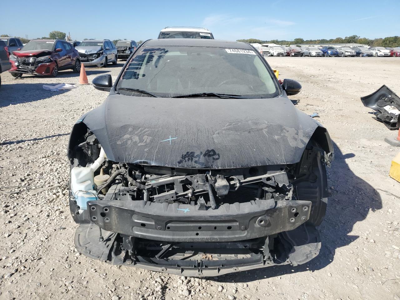 2012 Mazda 3 VIN JM1BL1M58C1528475 Copart auction photo, front end damage thumbnail 5