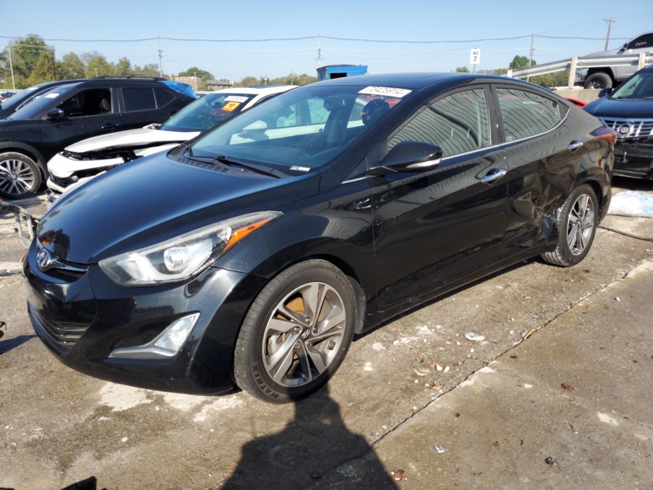 2014 Hyundai Elantra VIN 5NPDH4AE8EH498390