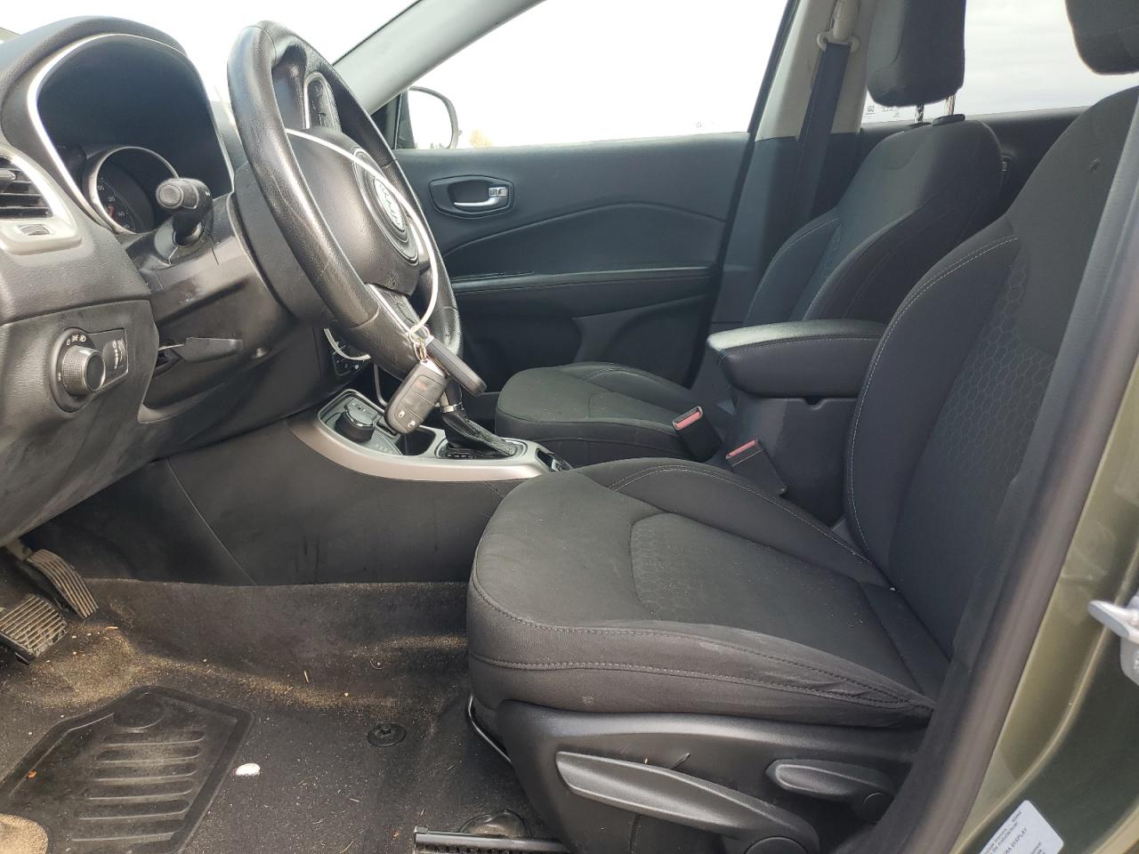 2018 Jeep Compass VIN 3C4NJDAB5JT143671 Copart auction photo, front end damage thumbnail 7