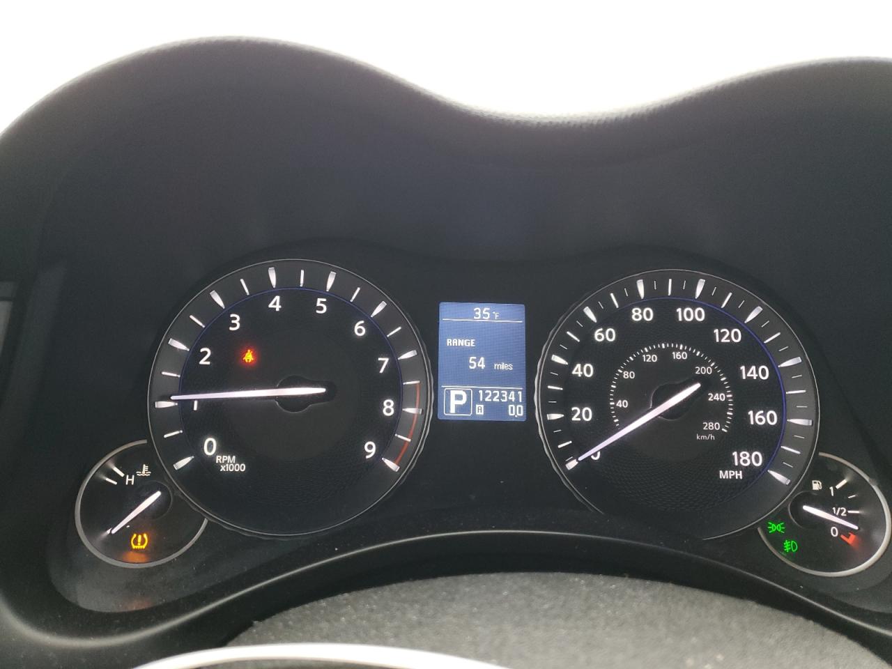 2012 Infiniti M VIN JN1BY1AR0CM391901 Copart auction photo, front end damage thumbnail 9