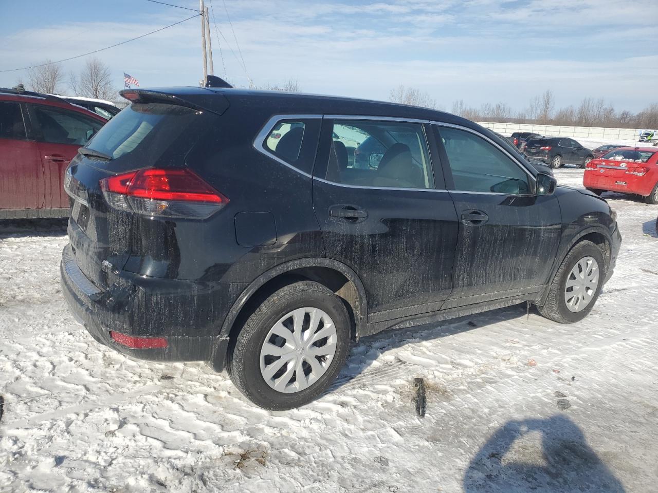 2017 Nissan Rogue VIN 5N1AT2MV1HC790847 Copart auction photo, rear end damage thumbnail 3