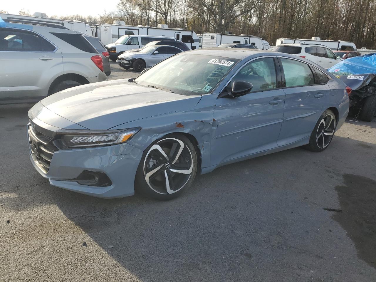 2022 Honda Accord VIN 1HGCV2F31NA023673