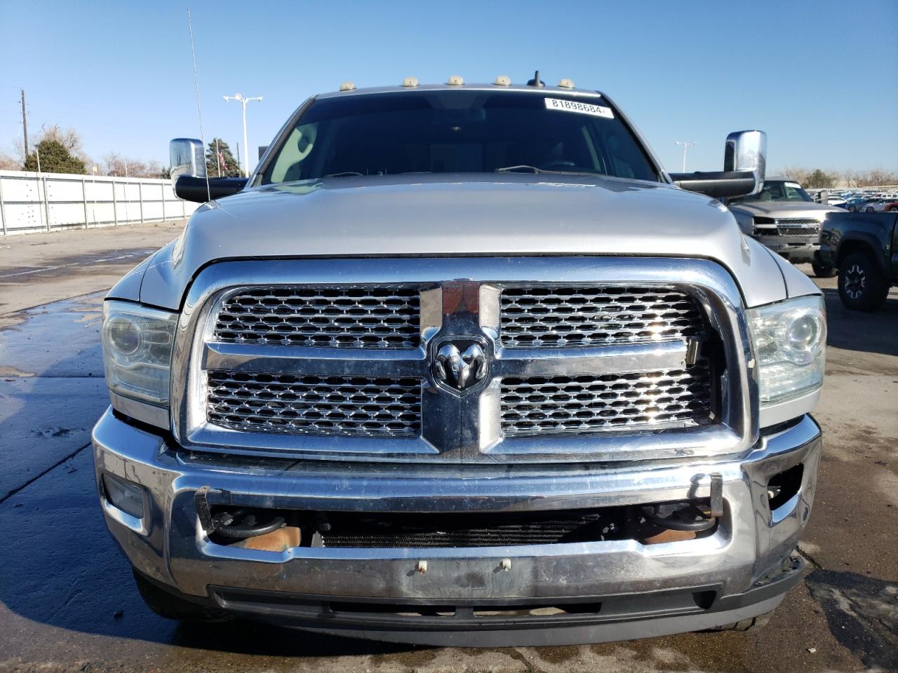 2014 RAM 3500 VIN 3C63RRJL6EG165917 Copart auction photo, front end / side damage thumbnail 5