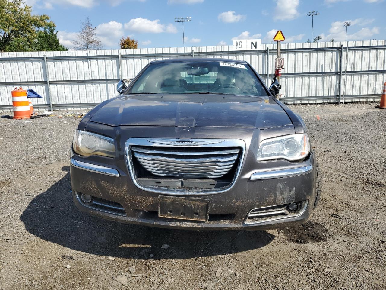 2014 Chrysler 300 VIN 2C3CCAAG3EH343303 Copart auction photo, front end / undercarriage damage thumbnail 5