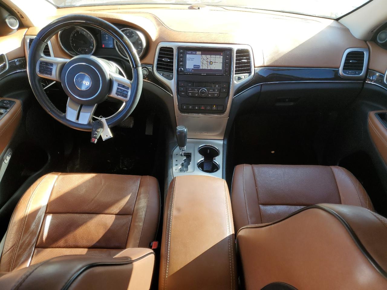 2013 Jeep Grand Cherokee VIN 1C4RJFCT5DC634003 Copart auction photo, front end / minor dent/scratches damage thumbnail 8