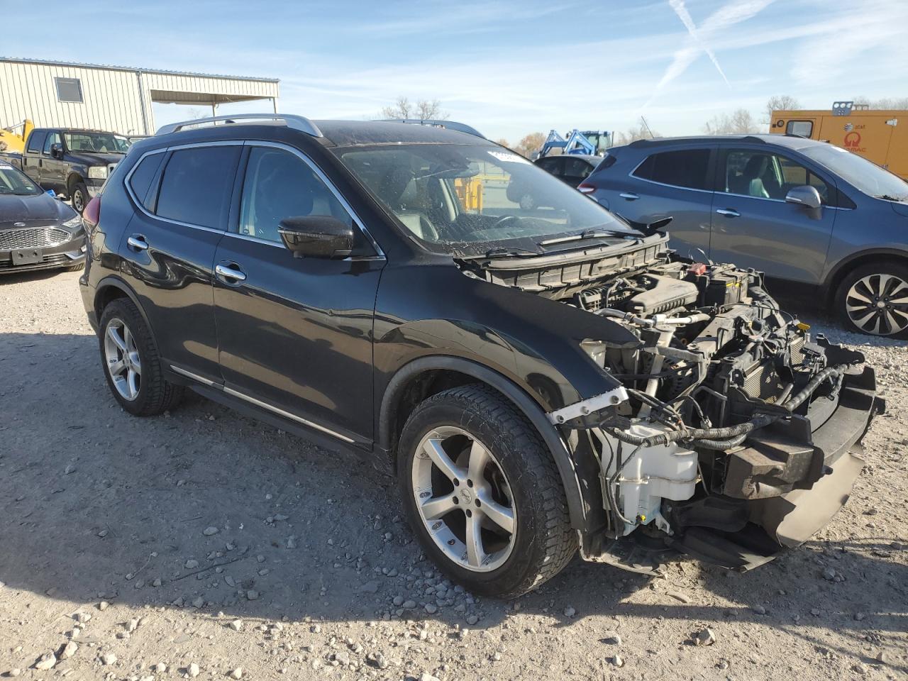 2018 Nissan Rogue VIN JN8AT2MT7JW463705 Copart auction photo, front end damage thumbnail 4
