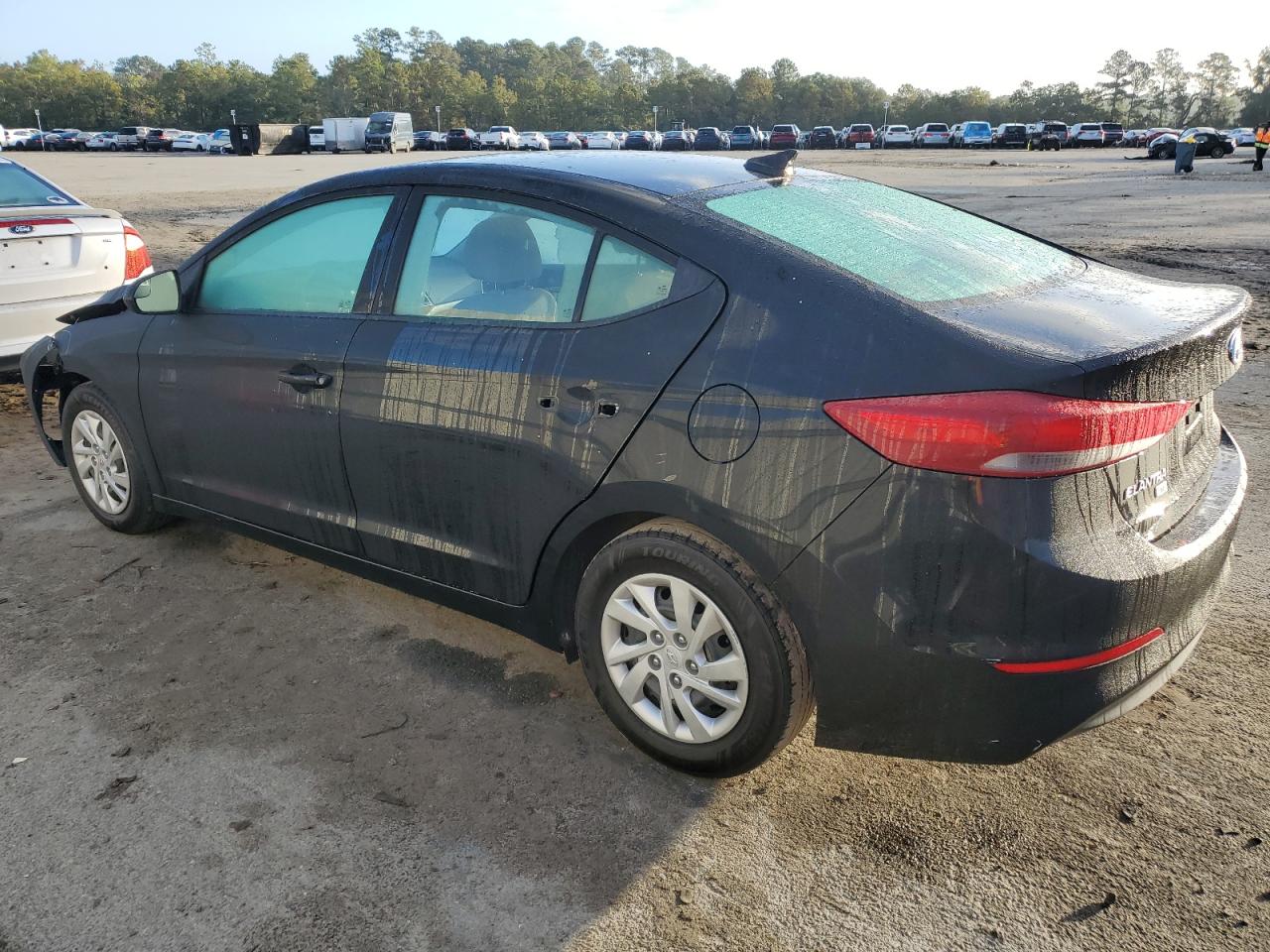 2017 Hyundai Elantra VIN 5NPD74LF7HH140775 Copart auction photo, front end damage thumbnail 2