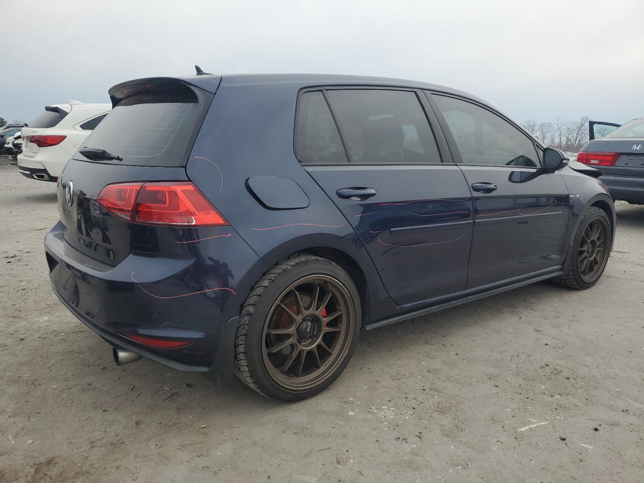 2016 Volkswagen GTI VIN 3VW5T7AU9GM034952 Copart auction photo, front end / minor dent/scratches damage thumbnail 3