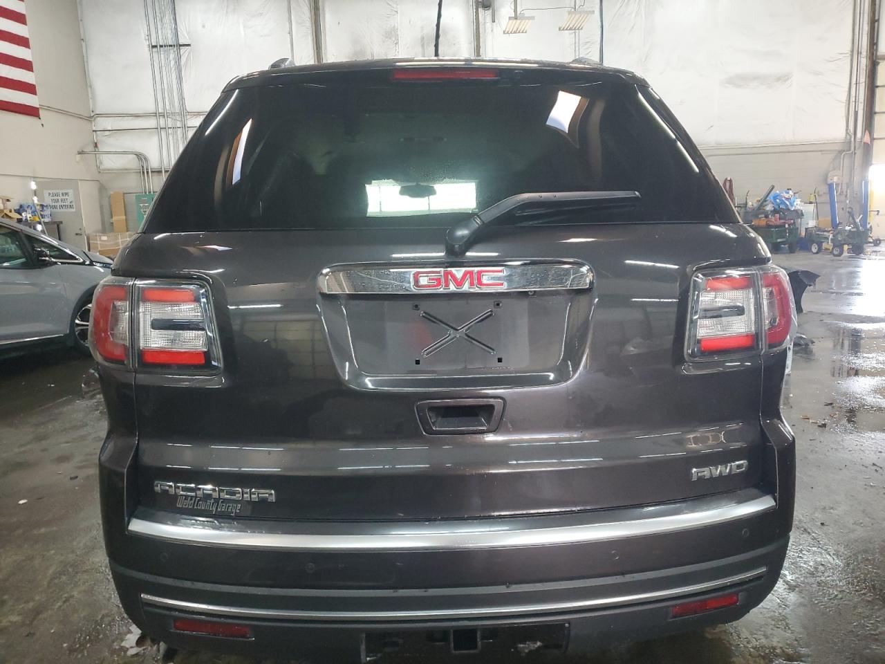 2015 GMC Acadia VIN 1GKKVPKD8FJ151985 Copart auction photo, front end / side damage thumbnail 6