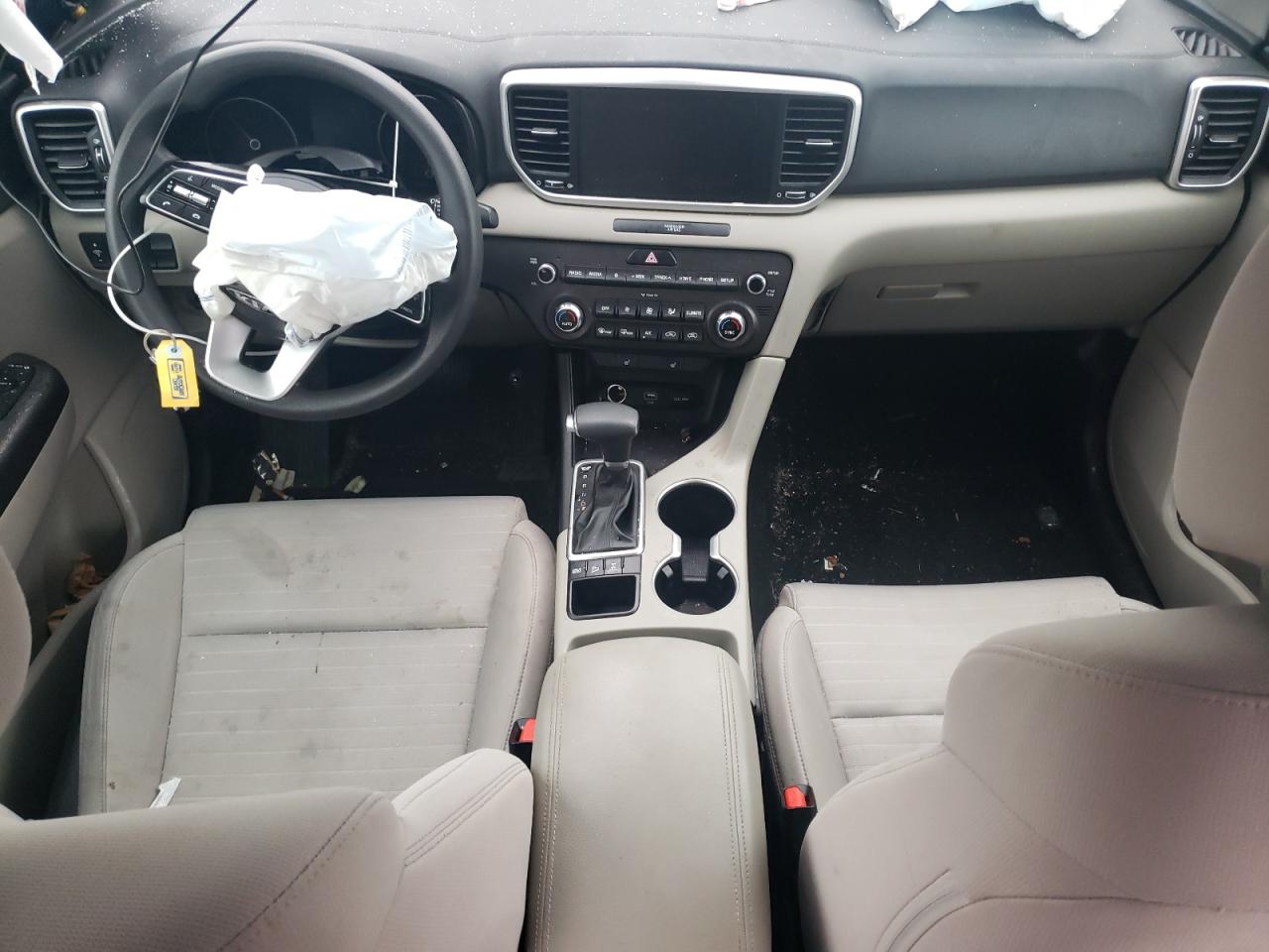 2020 KIA Sportage VIN KNDPMCAC9L7646100 Copart auction photo, front end / side damage thumbnail 8