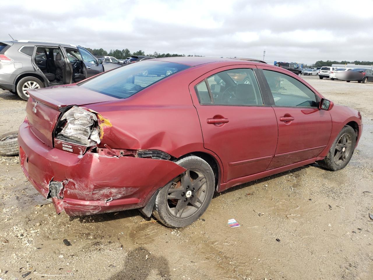 2006 Mitsubishi Galant VIN 4A3AB76S16E053282 Copart auction photo, rear end damage thumbnail 3