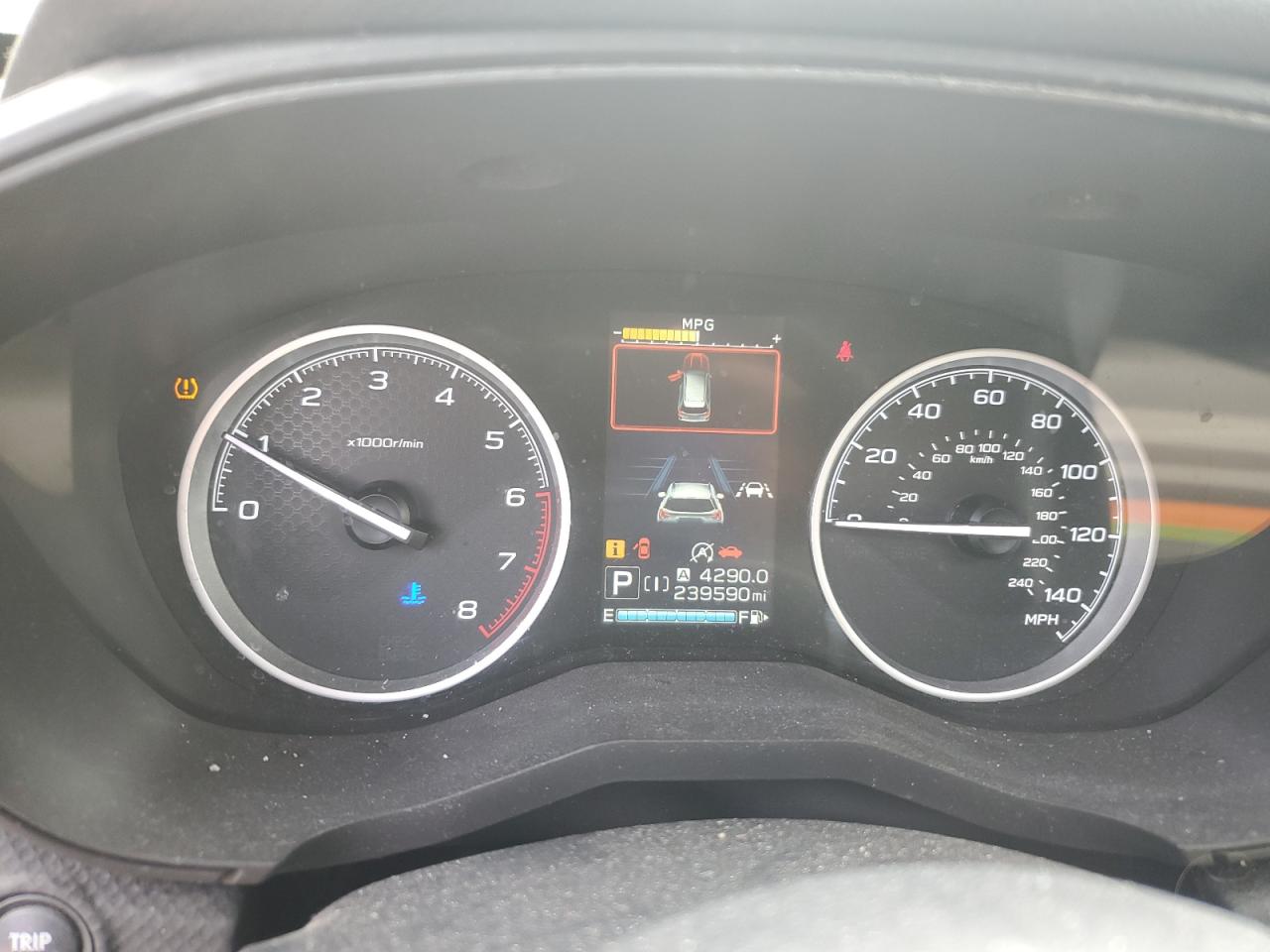 2019 Subaru Forester VIN JF2SKASC3KH405999 Copart auction photo, front end / side damage thumbnail 9