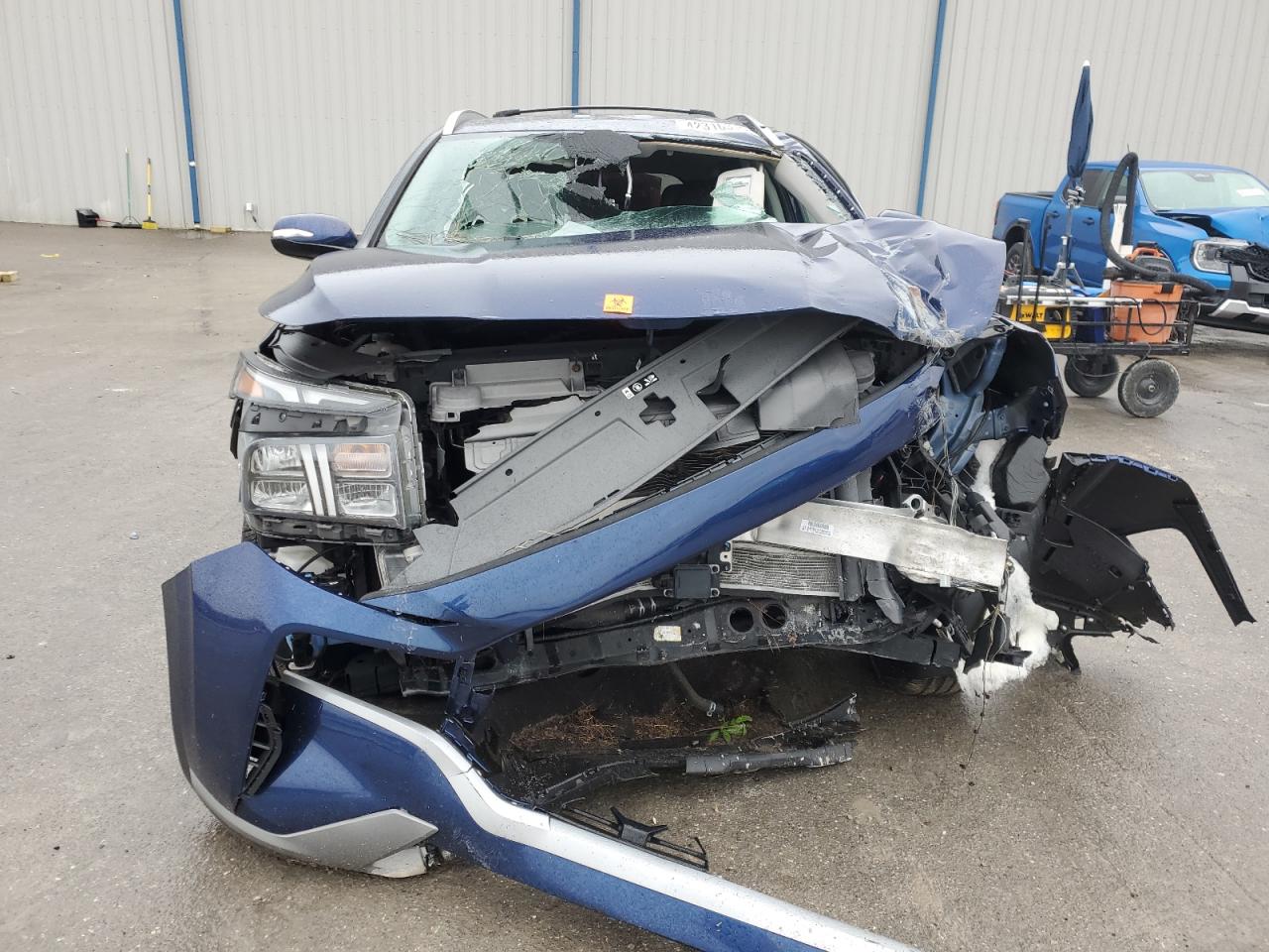2023 Hyundai Santa Fe VIN 5NMS24AJ8PH486648 Copart auction photo, front end damage thumbnail 5