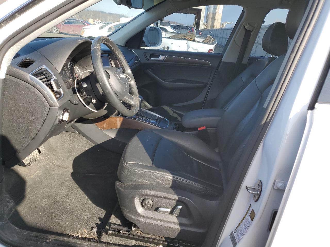 2017 Audi Q5 VIN WA1C2AFPXHA027160 Copart auction photo, front end damage thumbnail 7
