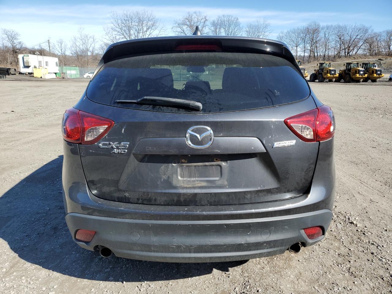 2014 Mazda CX-5 VIN JM3KE4CY6E0369317 Copart auction photo, front end / side damage thumbnail 6