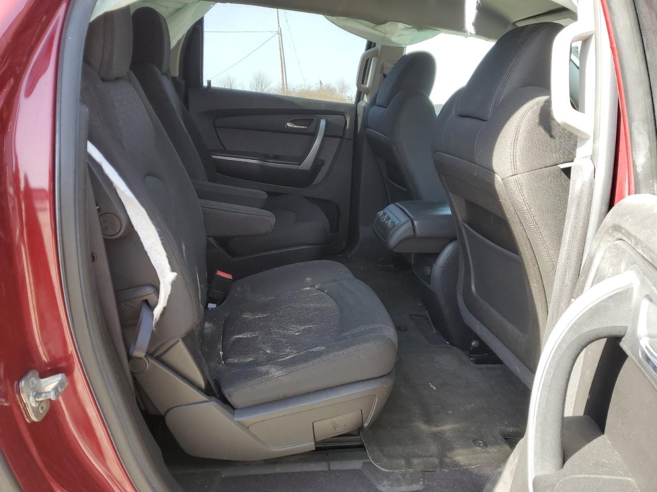 2011 GMC Acadia VIN 1GKKRPED6BJ121197 Copart auction photo, front end / side damage thumbnail 11