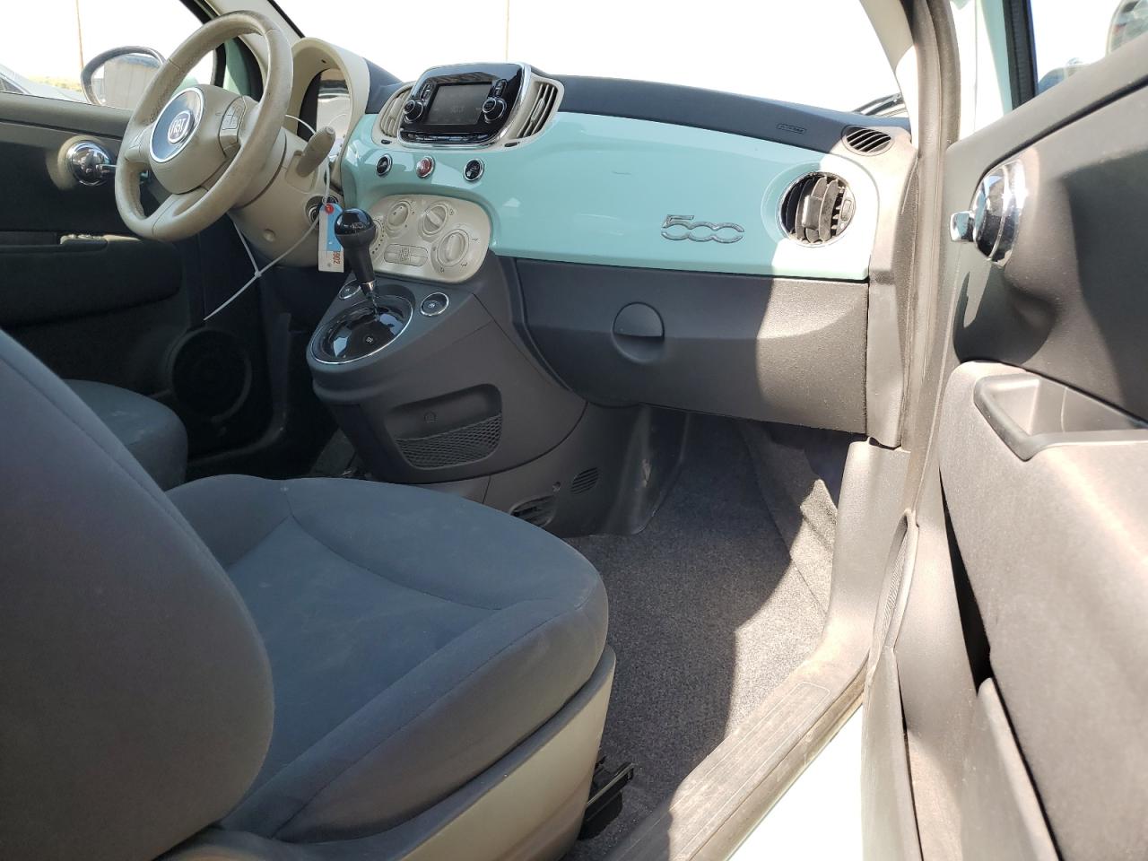 2016 Fiat 500 VIN 3C3CFFAR5GT161439 Copart auction photo, front end damage thumbnail 8