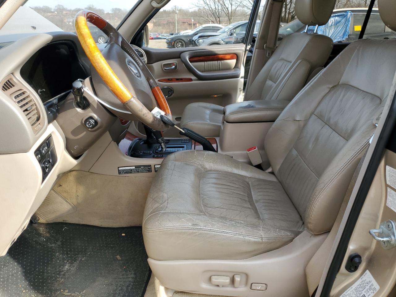 2002 Lexus LX VIN JTJHT00W323520240 Copart auction photo, minor dent/scratches damage thumbnail 7