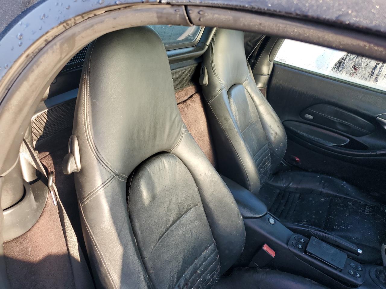 2001 Porsche Boxster VIN WP0CA29881U625366 Copart auction photo, water/flood damage thumbnail 10