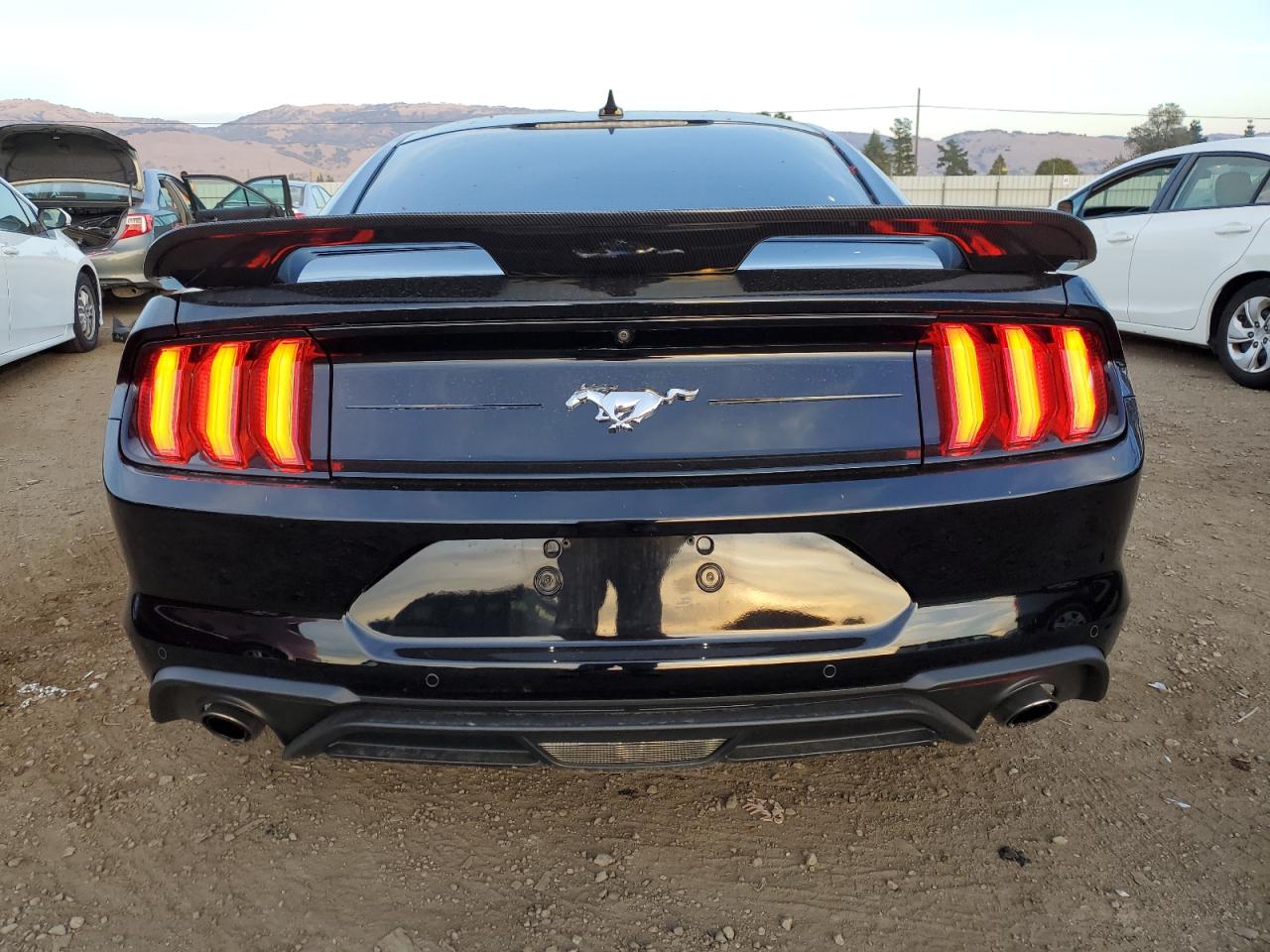 2022 Ford Mustang VIN 1FA6P8THXN5132141 Copart auction photo, all over damage thumbnail 6