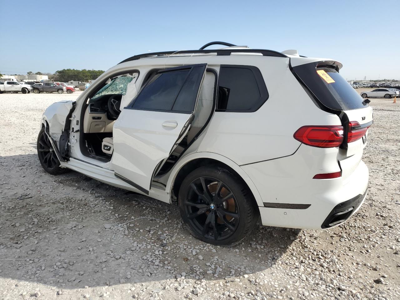 2021 BMW X7 VIN 5UXCW2C00M9G95361 Copart auction photo, all over damage thumbnail 2