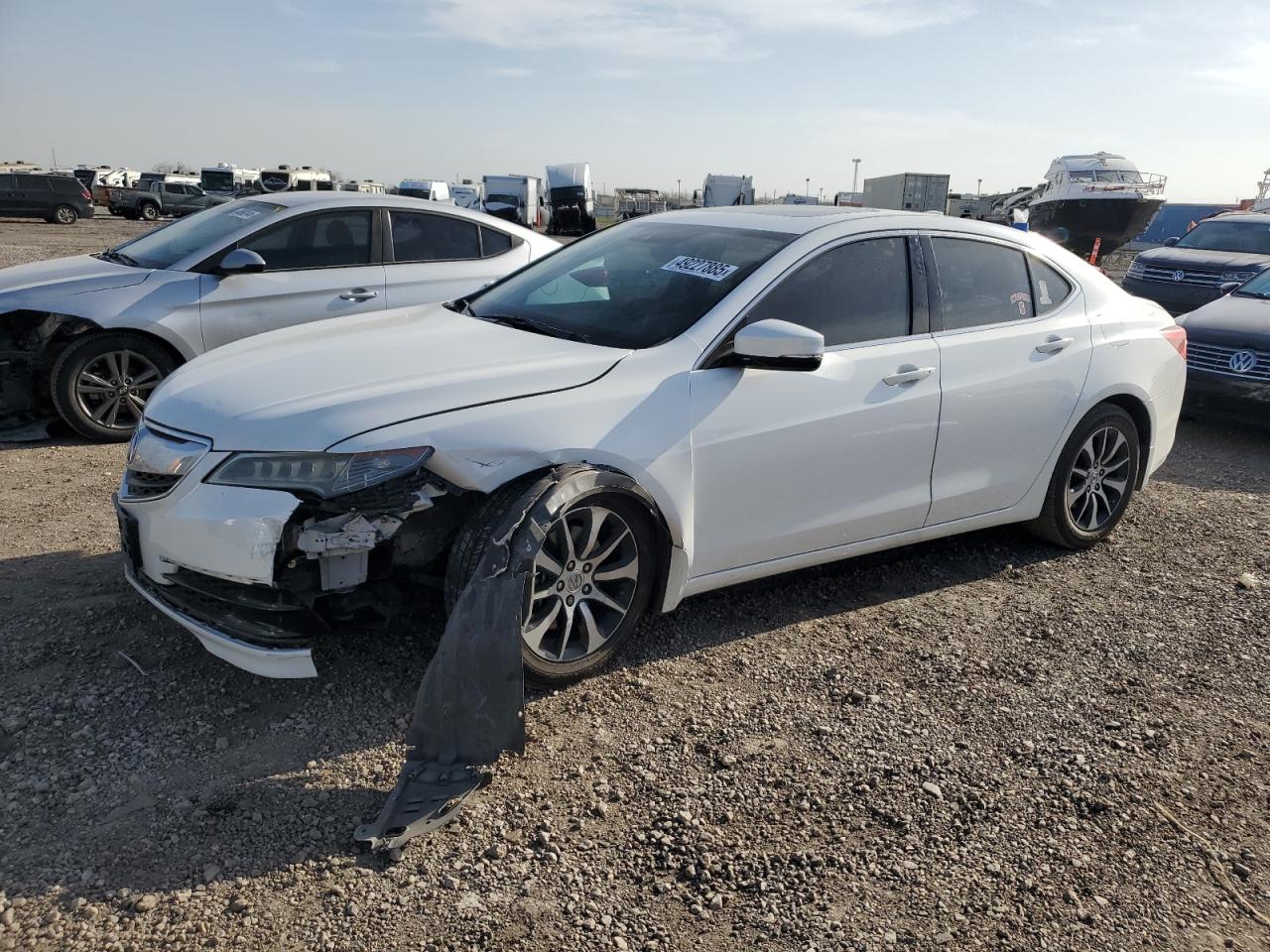2015 Acura TLX VIN 19UUB1F54FA018932 - Copart auction photo