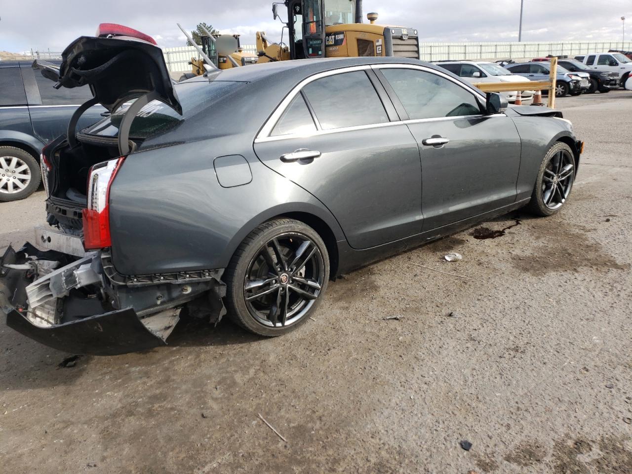 2014 Cadillac ATS VIN 1G6AD5SX5E0187049 Copart auction photo, rear end / front end damage thumbnail 3