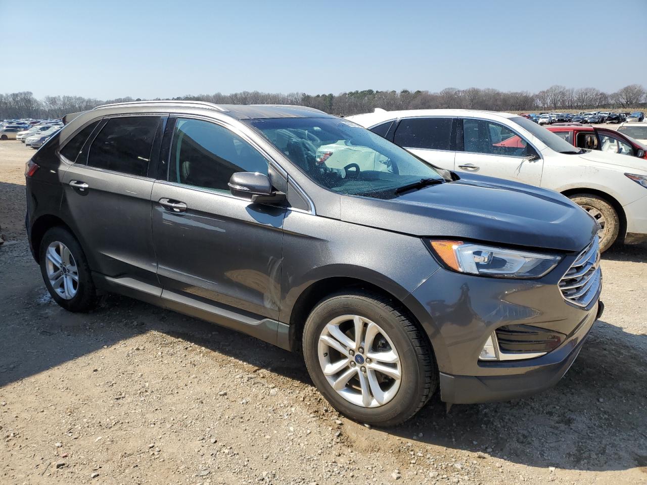 2020 Ford Edge VIN 2FMPK3J98LBA03881 Copart auction photo, front end damage thumbnail 4