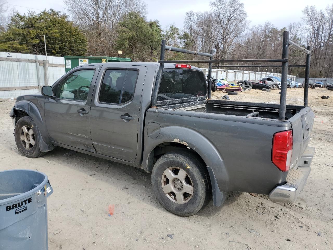 2008 Nissan Navara (Frontier) VIN 1N6AD07WX8C411626 Copart auction photo, front end / rear end damage thumbnail 2
