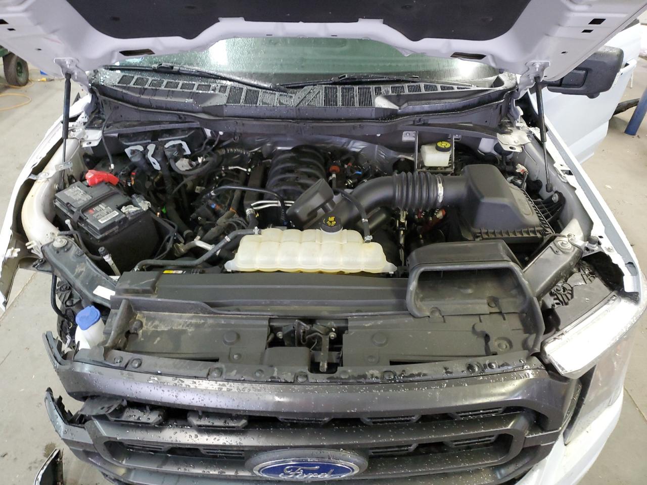 2021 Ford F-150 VIN 1FTFW1E53MKE58354 Copart auction photo, all over / undercarriage damage thumbnail 12