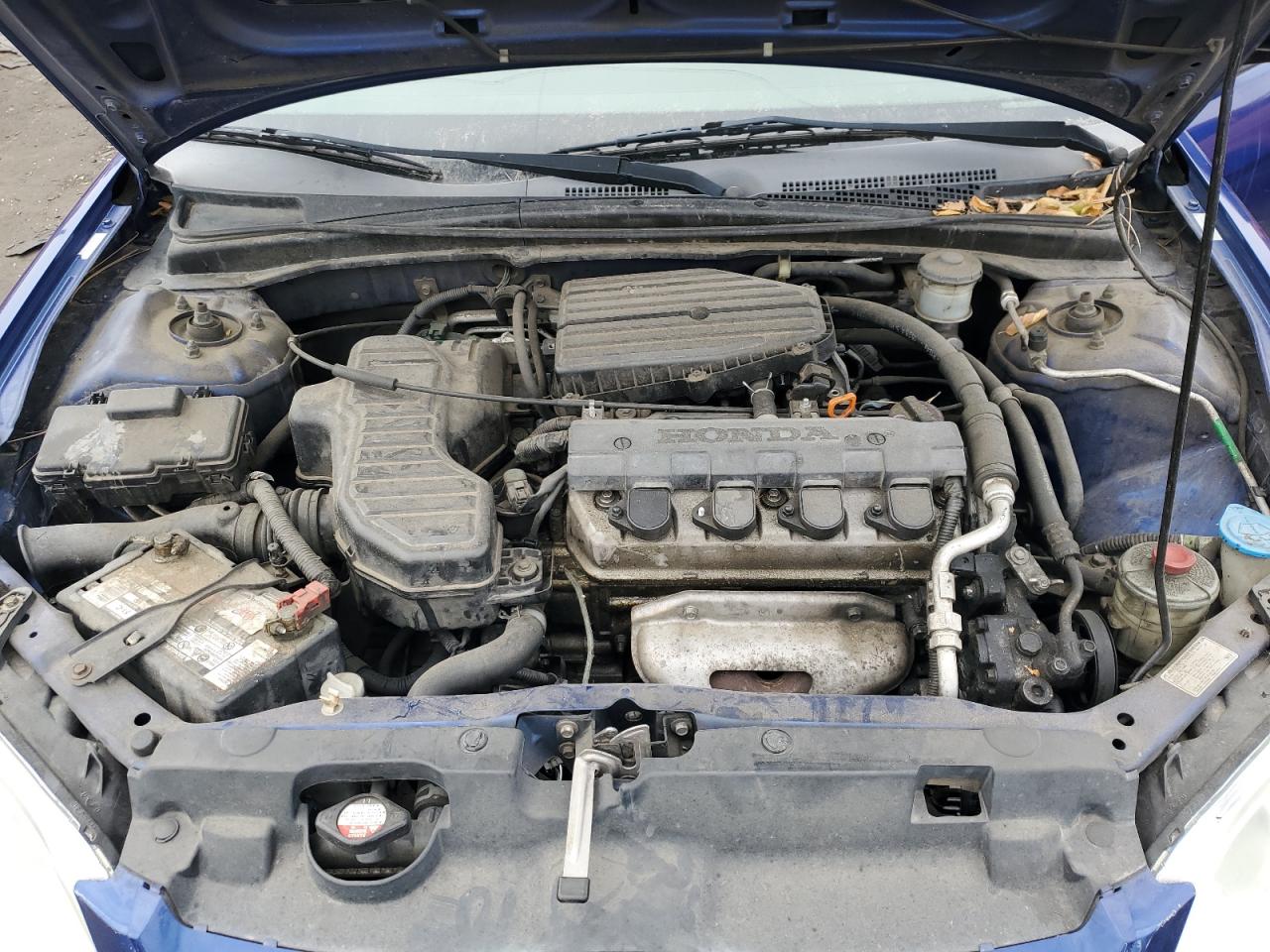 2005 Honda Civic VIN 1HGES16315L026296 Copart auction photo, front end / minor dent/scratches damage thumbnail 11