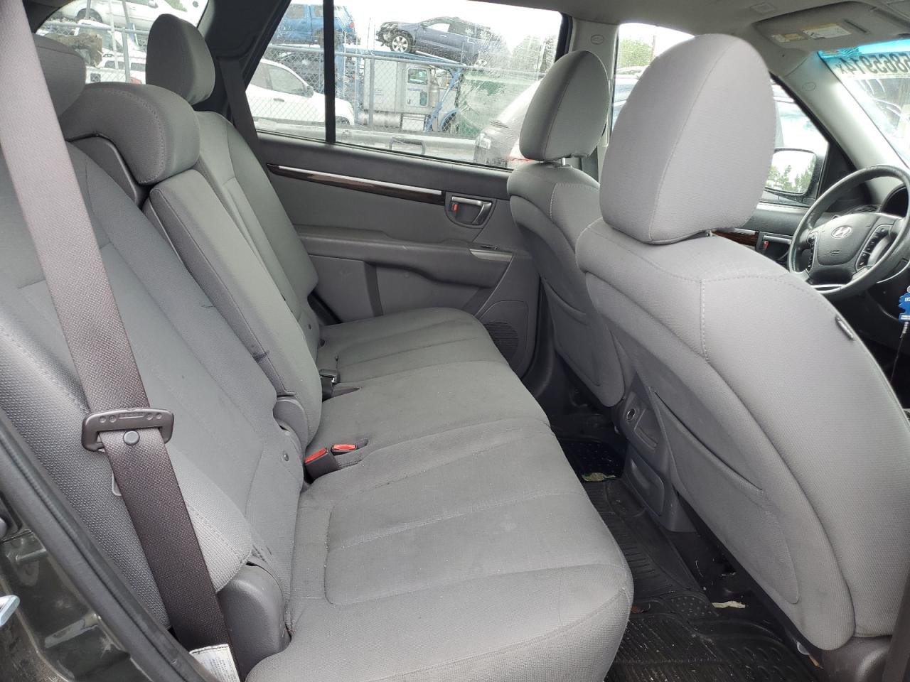 2012 Hyundai Santa Fe VIN 5XYZGDAB9CG107959 Copart auction photo, hail damage thumbnail 10